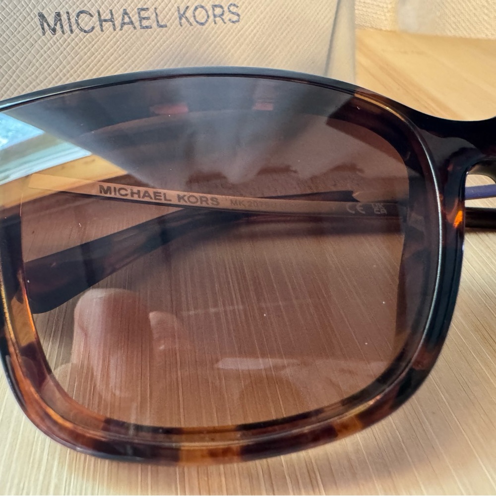 Michael Kors Brown Tortoise Sunglasses - Picture 5 of 6